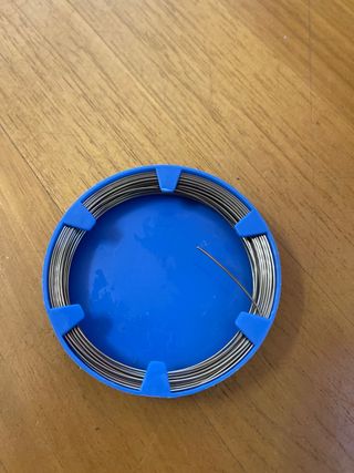 Alambre 0,8 mm ortodoncia Prótesis Dental