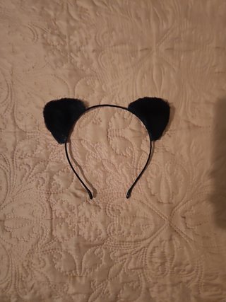 Orejas gato negro