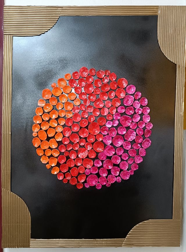 Cuadro oriental artesanal