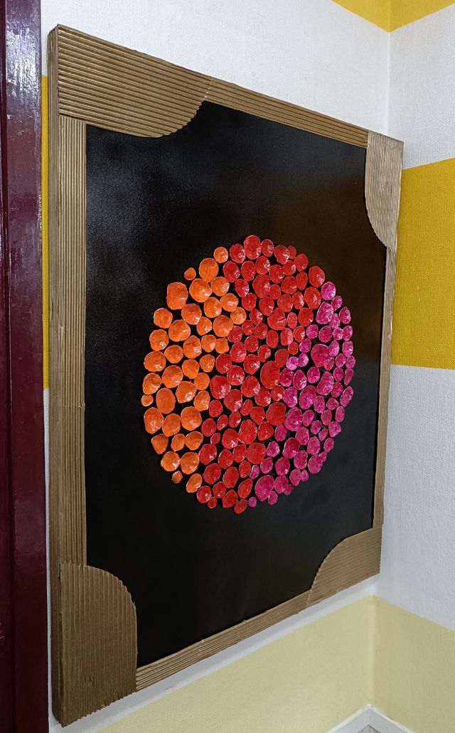 Cuadro oriental artesanal