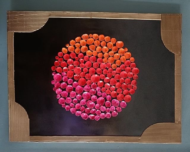 Cuadro oriental artesanal