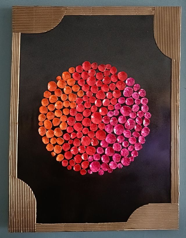 Cuadro oriental artesanal