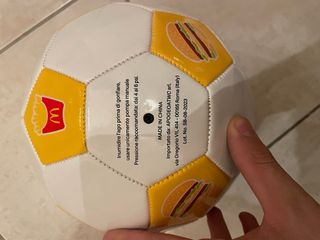 pallone da calcio mcdonalds