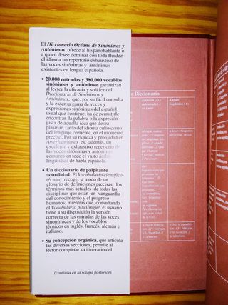 Gran Diccionario de sinónimos y antónimos.