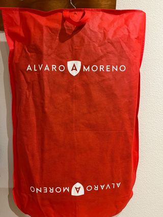 Traje de chaqueta Alvaro Moreno 1 uso Azul Marino