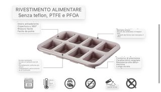 Teglia per plumcake o brownie