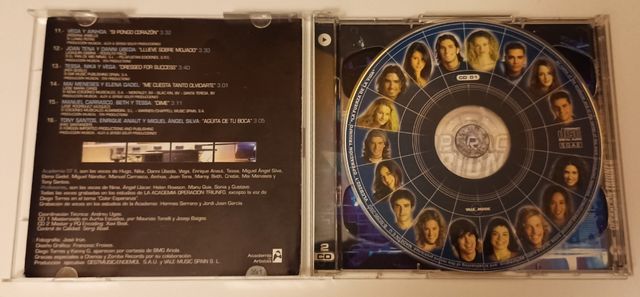 2 CD Operación Triunfo 2 - La fuerza de la vidaa v