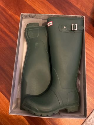 Botas hunter altas verdes 37