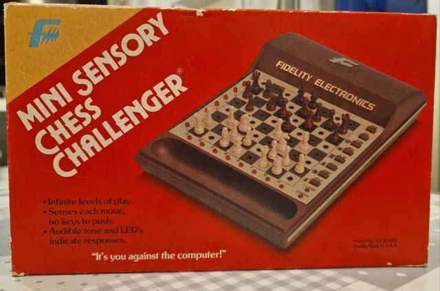 Mitico ajedrez electrónico de los 80 