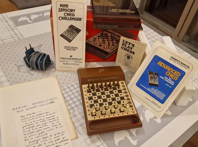 Mitico ajedrez electrónico de los 80 