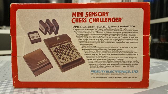 Mitico ajedrez electrónico de los 80 