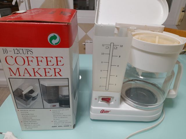 Cafetera eléctrica, 12 tazas