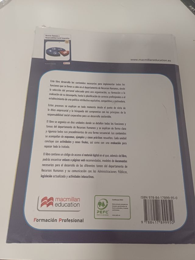 Recursos Humanos y Responsabilidad Social Corporativa