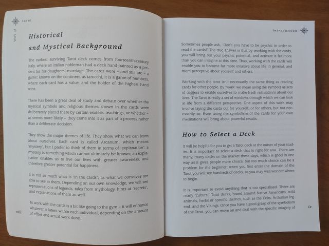 Juego de Tarot y Guia en INGLÉS