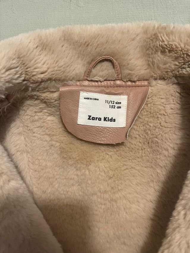 Cazadora polipiel de niña