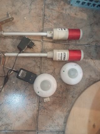 Sensor detector de movimiento  con luces