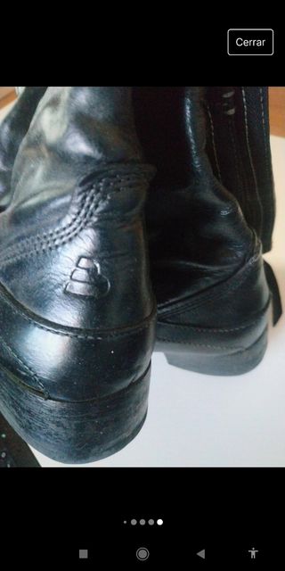 Botas altas piel bullboxer 
