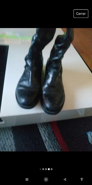 Botas altas piel bullboxer 