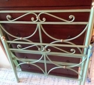 Testeria e pediera letto singolo ferro b