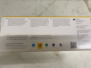 Sacaleches manual Meleda Harmony