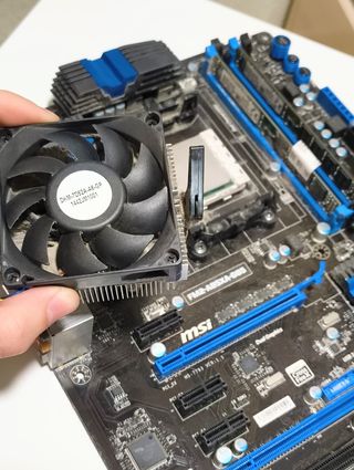 Placa base MSI + CPU AMD A4-6300 + 8 RAM