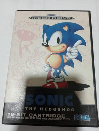 Sonic Sega Megadrive.