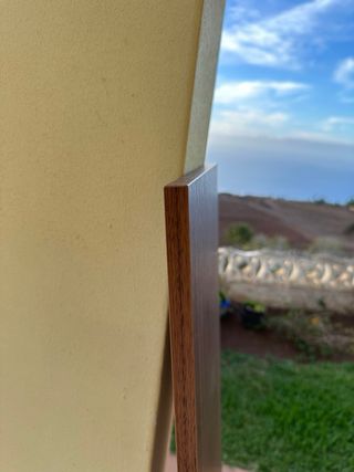 Tablon aglomerado de melamina color nogal