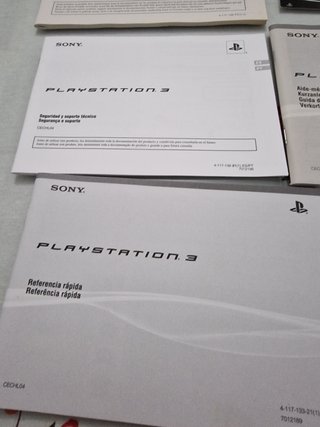Manual de instrucciones de la plays3