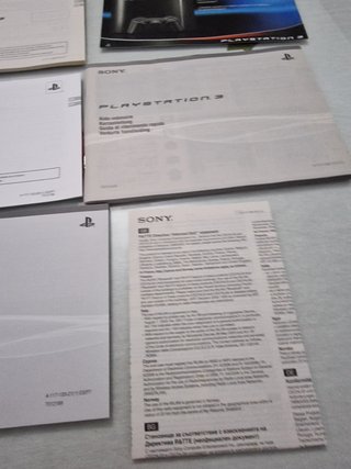 Manual de instrucciones de la plays3