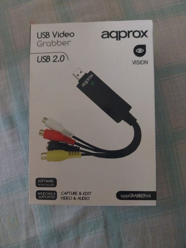 Convierte-graba video analógico a digital DVD-VCD