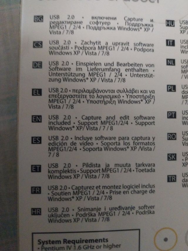 Convierte-graba video analógico a digital DVD-VCD