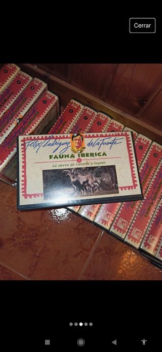 Colección completa VHS Felix Rodríguez d