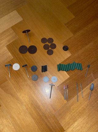 Discos y gomas metal Prótesis Dental