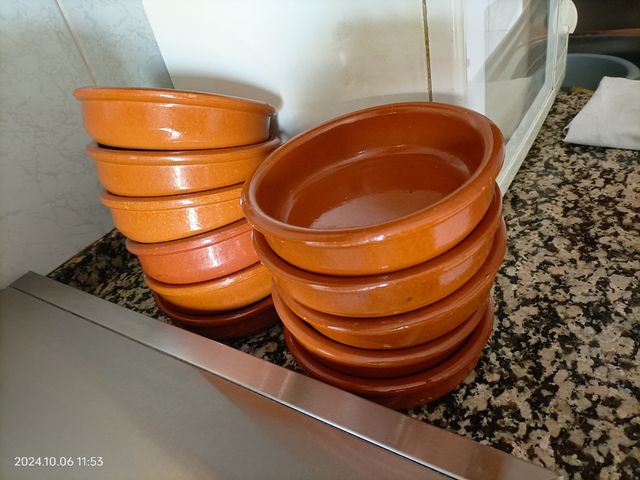 Cazuelas de barro