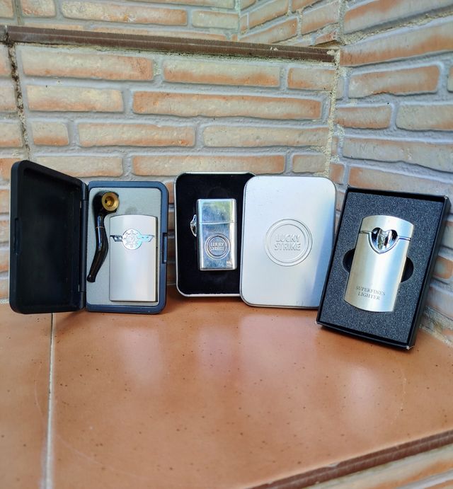 Lote preciosos mecheros nuevos