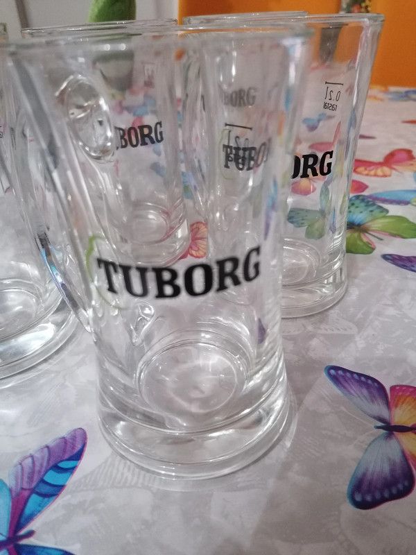 Boccali birra Tuborg da 200cl
