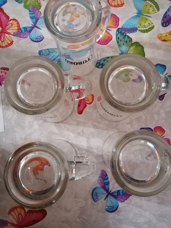 Boccali birra Tuborg da 200cl