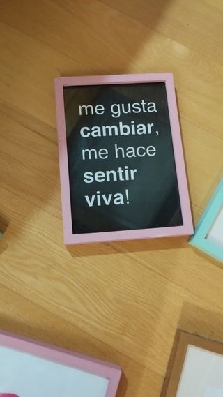 Cuadro y lamina