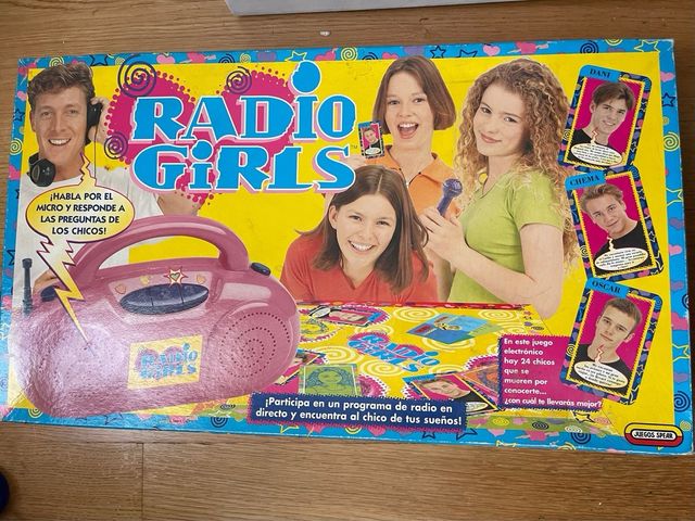 Juego de mesa Radio girls años 90