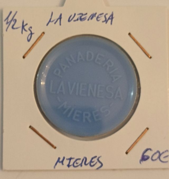 Ficha jeton la vienesa Mieres asturias