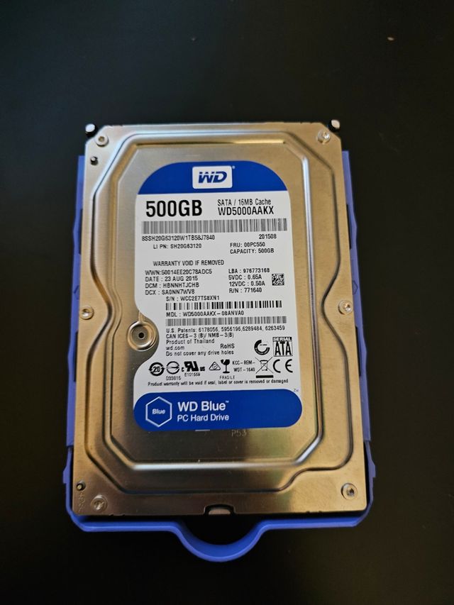 DISCO Duro Western Digital 500GB