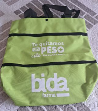Bolsa plegable con ruedas