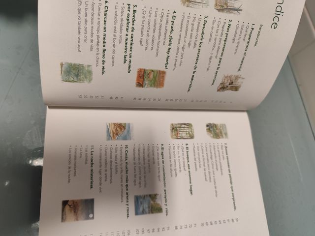 Libro naturaleza Español y Euskera
