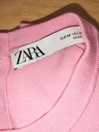 Jersey rosa Zara sin estrenar talla M