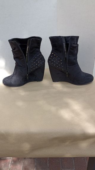 Stivaletti scamosciato sintetico N 37