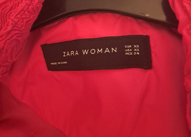 CHAQUETA ROSA ZARA