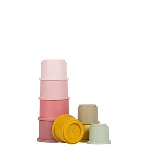 Cubos apilables rosas baño - Little
