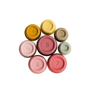 Cubos apilables rosas baño - Little