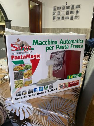 Sirge Pastamagic Máquina para la pasta
