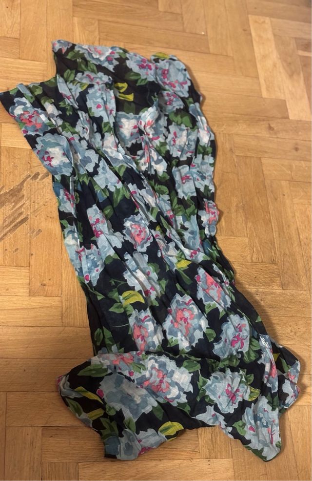 Pañuelo estampado de flores
